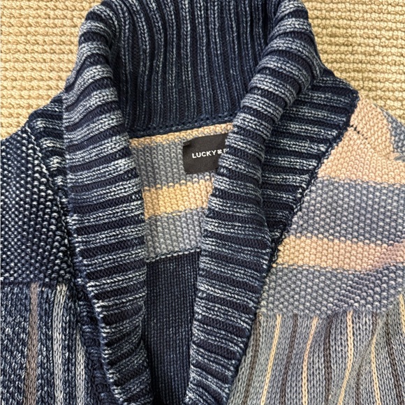 Lucky Brand patchwork cardigan - Picture 6 of 9
